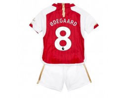 Arsenal Martin Odegaard #8 Domaci Dres za Dječji 2023-24 Kratak Rukavima (+ kratke hlače)